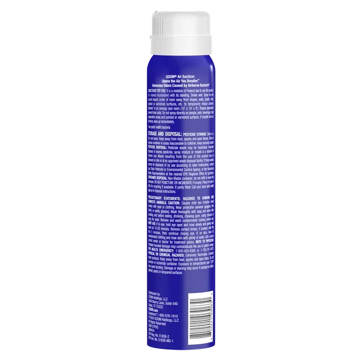 Wholesale Price with free shipping across the USA for (2 pack) OZIUM Outdoor Essence Stand Alone Spray Automotive Air Freshener, 1 Pack, 3.5 oz Can - Manji Distributors