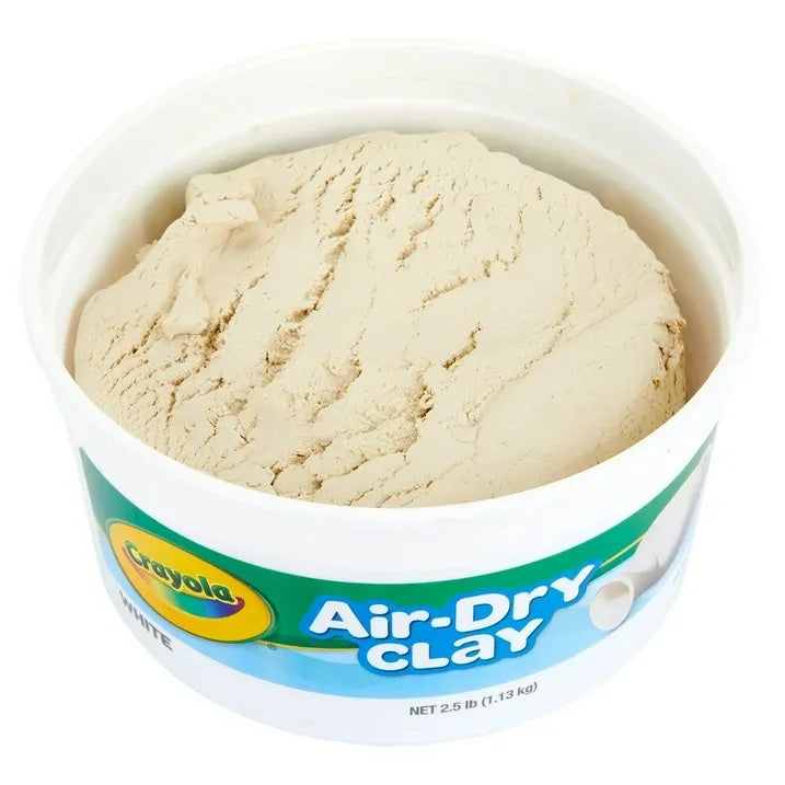 Wholesale Price with free shipping across the USA for Crayola Air Dry Clay Bucket, White, Clay for Kids, Arts & Crafts, School Supplies, Teacher Supplies - Manji Distributors