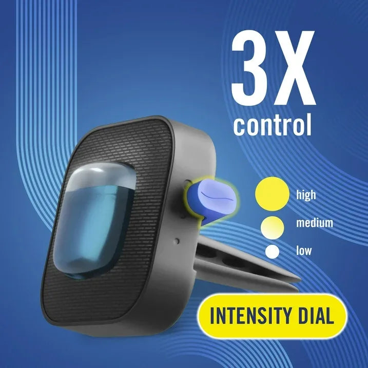 Wholesale Price with free shipping across the USA for Febreze AUTO Car Air Freshener, Odor-Fighting Car Vent Clip, New Car, 2 Count - Manji Distributors