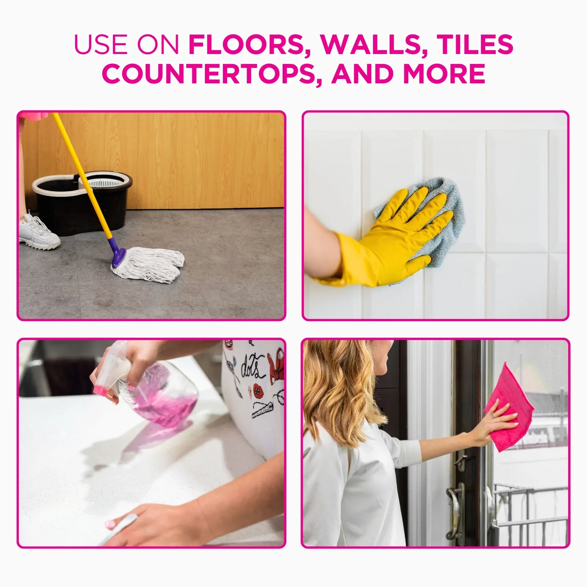 Wholesale Price with free shipping across the USA for The Pink Stuff, Miracle All-Purpose Liquid Floor Cleaner, 33.8 fl. oz. - Manji Distributors