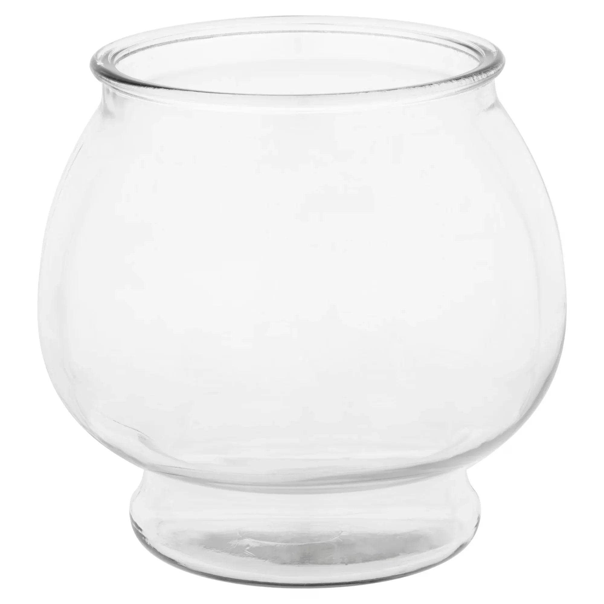 Wholesale Price with free shipping across the USA for Aqua Culture Footed Glass Fishbowl, 1 Gallon - Manji Distributors