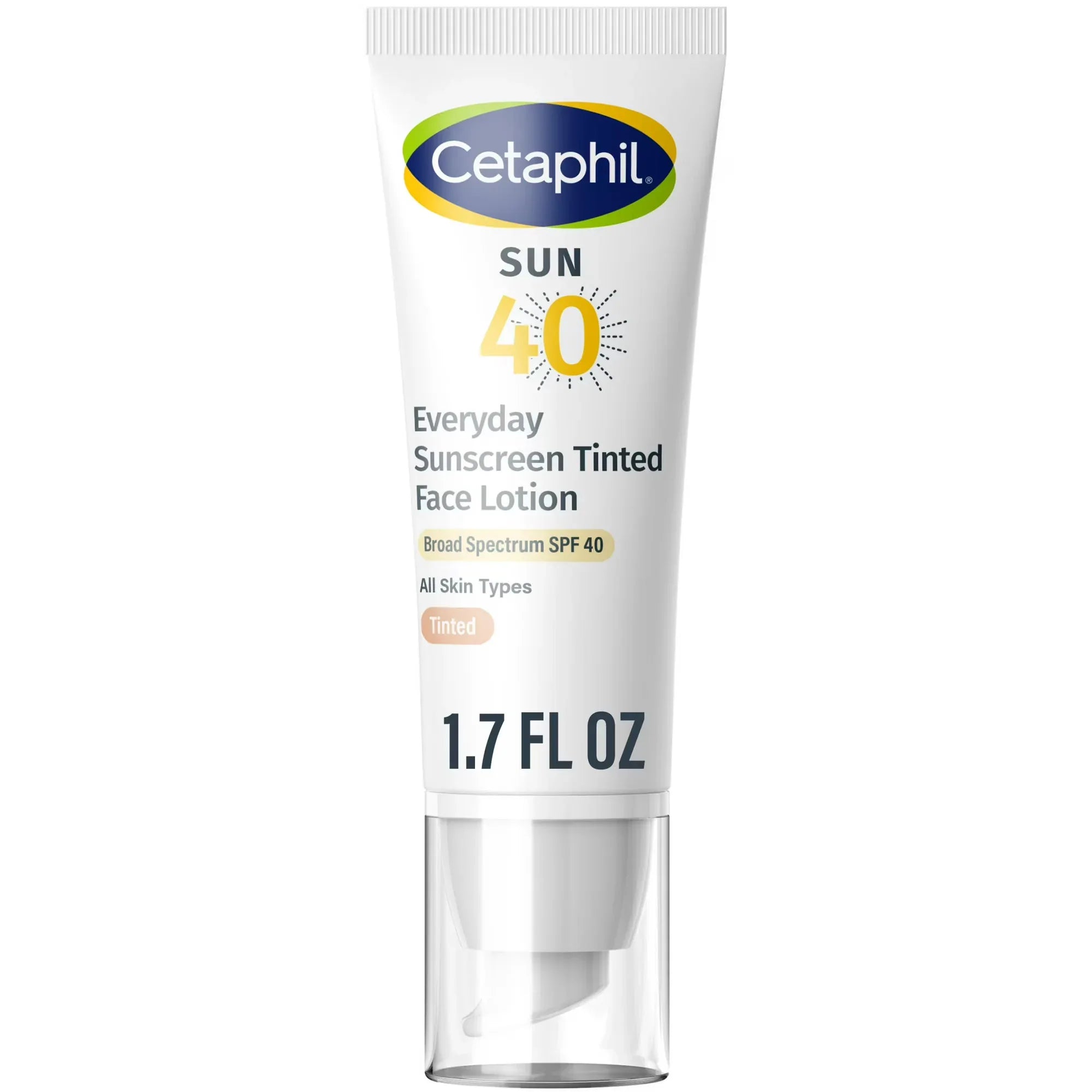 Wholesale Price with free shipping across the USA for Cetaphil Everyday Sunscreen Tinted Lotion for Face, 1.7 fl oz, 100% Mineral Sunscreen: Titanium Dioxide & Zinc Oxide, SPF 40 - Manji Distributors