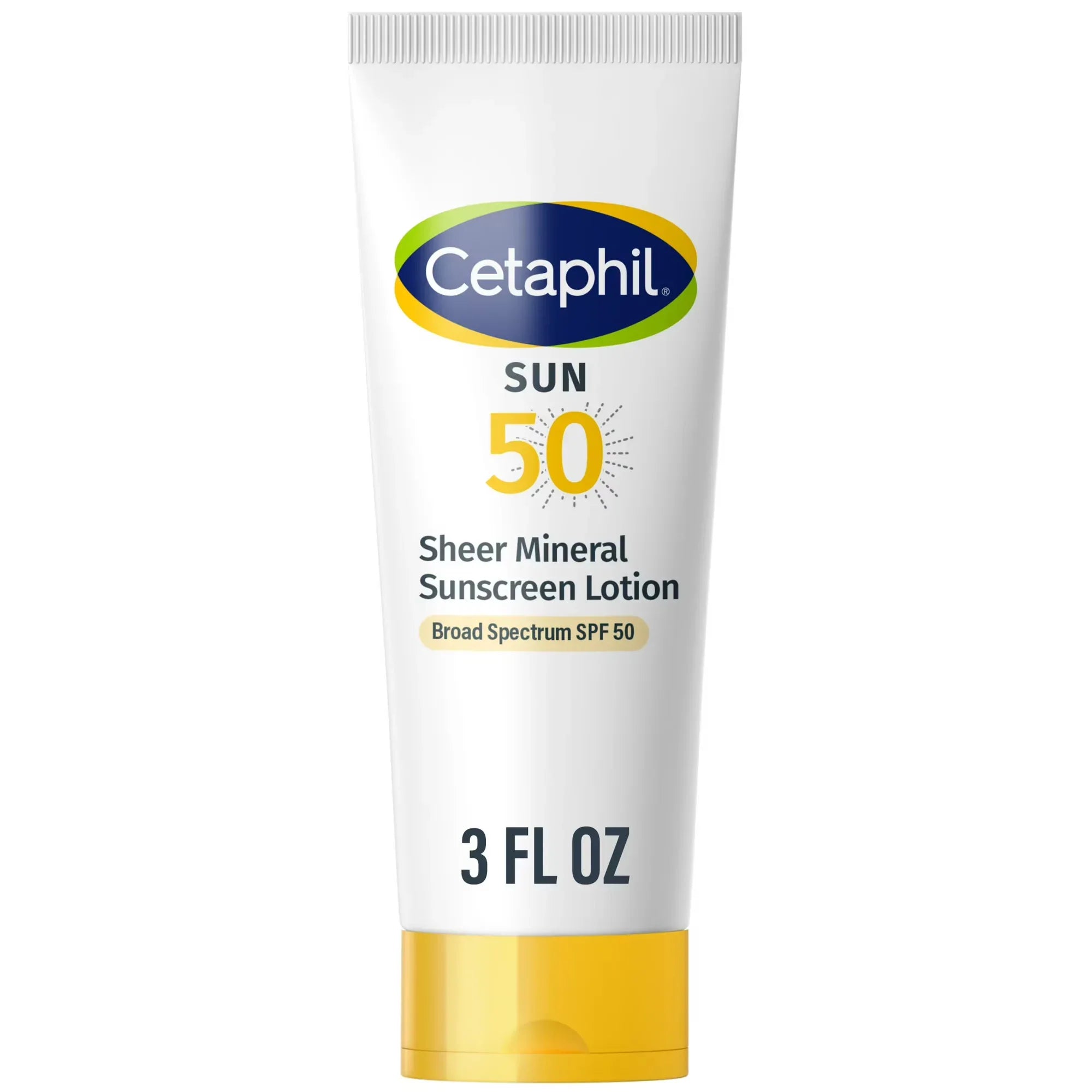 Wholesale Price with free shipping across the USA for Cetaphil Sheer Mineral Sunscreen Lotion, SPF 50, Fragrance Free, 3 oz - Manji Distributors