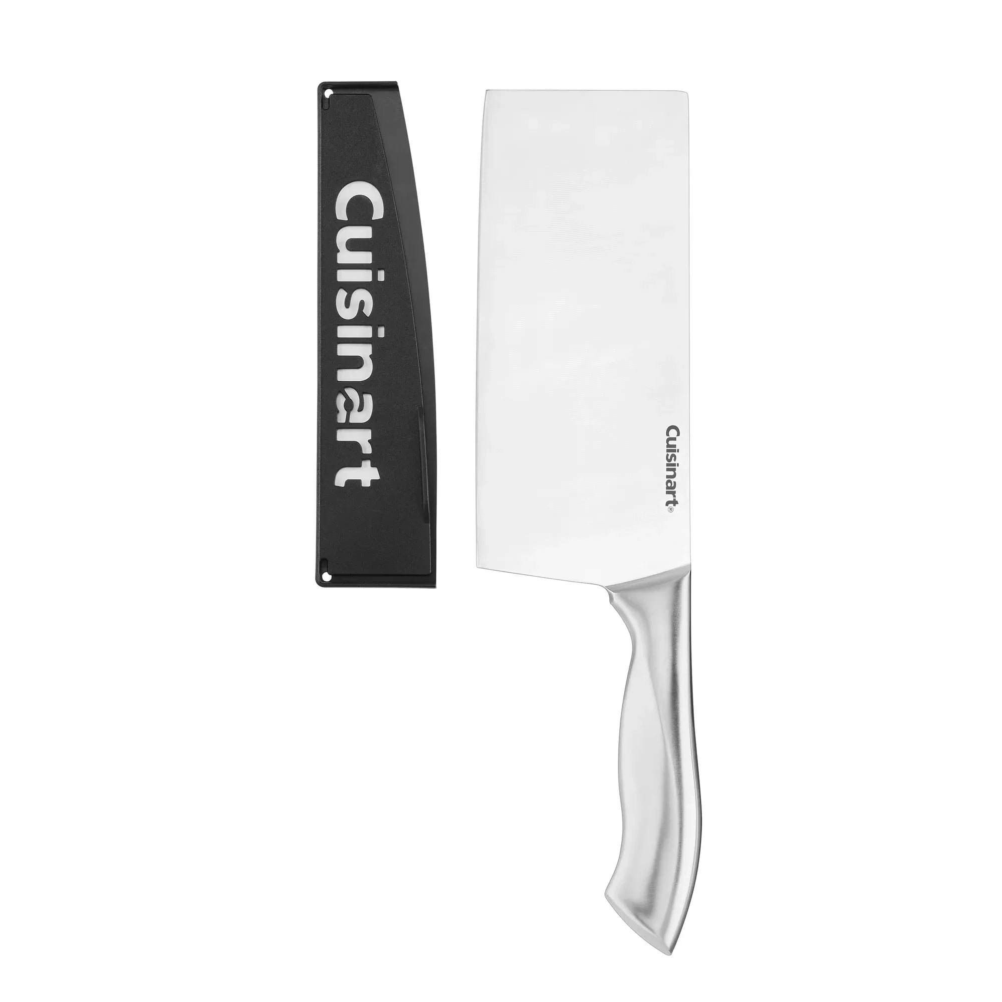 Wholesale Price with free shipping across the USA for Cuisinart Classic Stainless Steel 7” Cleaver Knife with Blade Guard - Manji Distributors