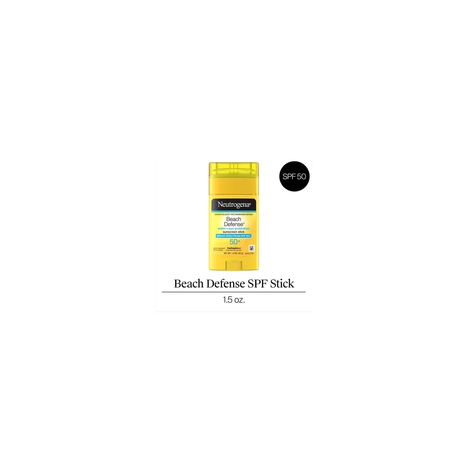 Wholesale Price with free shipping across the USA for Neutrogena Beach Defense Sunscreen Stick SPF 50+, Face & Body, 1.5 oz - Manji Distributors