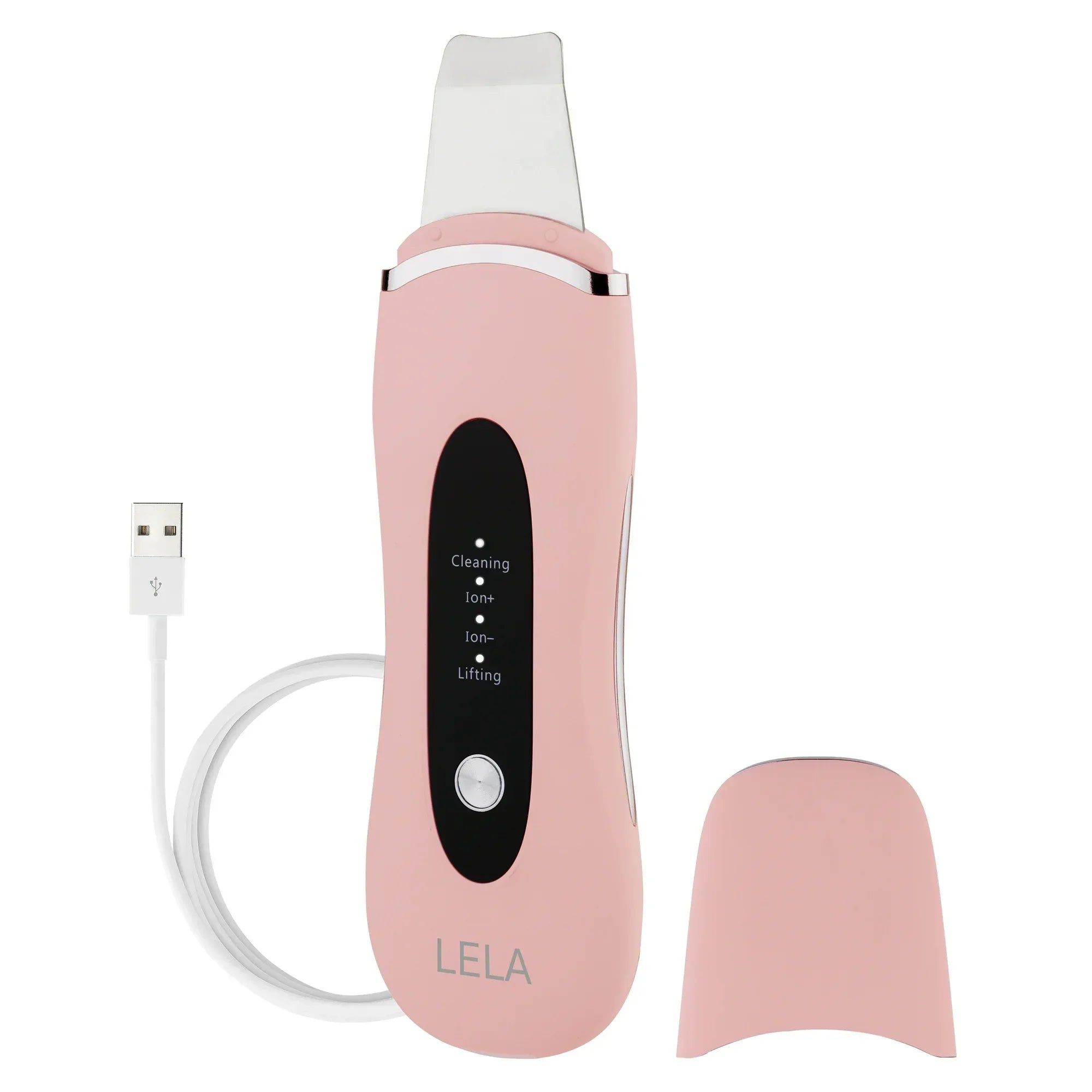 Wholesale Price with free shipping across the USA for Spa Sciences LELA: 4-in-1 Ultrasonic Facial Spatula for deep cleansing, pore extraction, serum infusion, anti-aging, and contouring - Manji Distributors