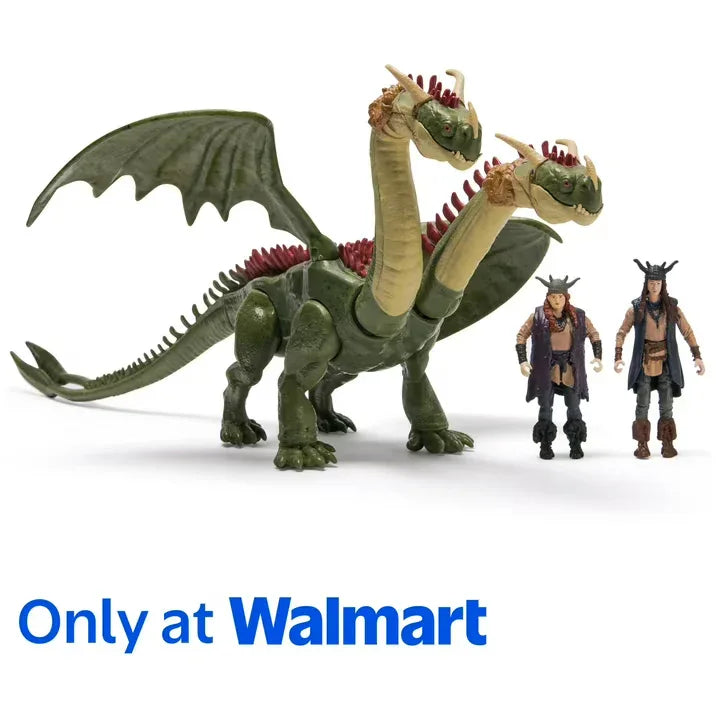Wholesale Price with free shipping across the USA for Dreamworks Dragons, Hideous Zippleback, Ruffnut & Tuffnut, Viking Duo Action Figures - Manji Distributors