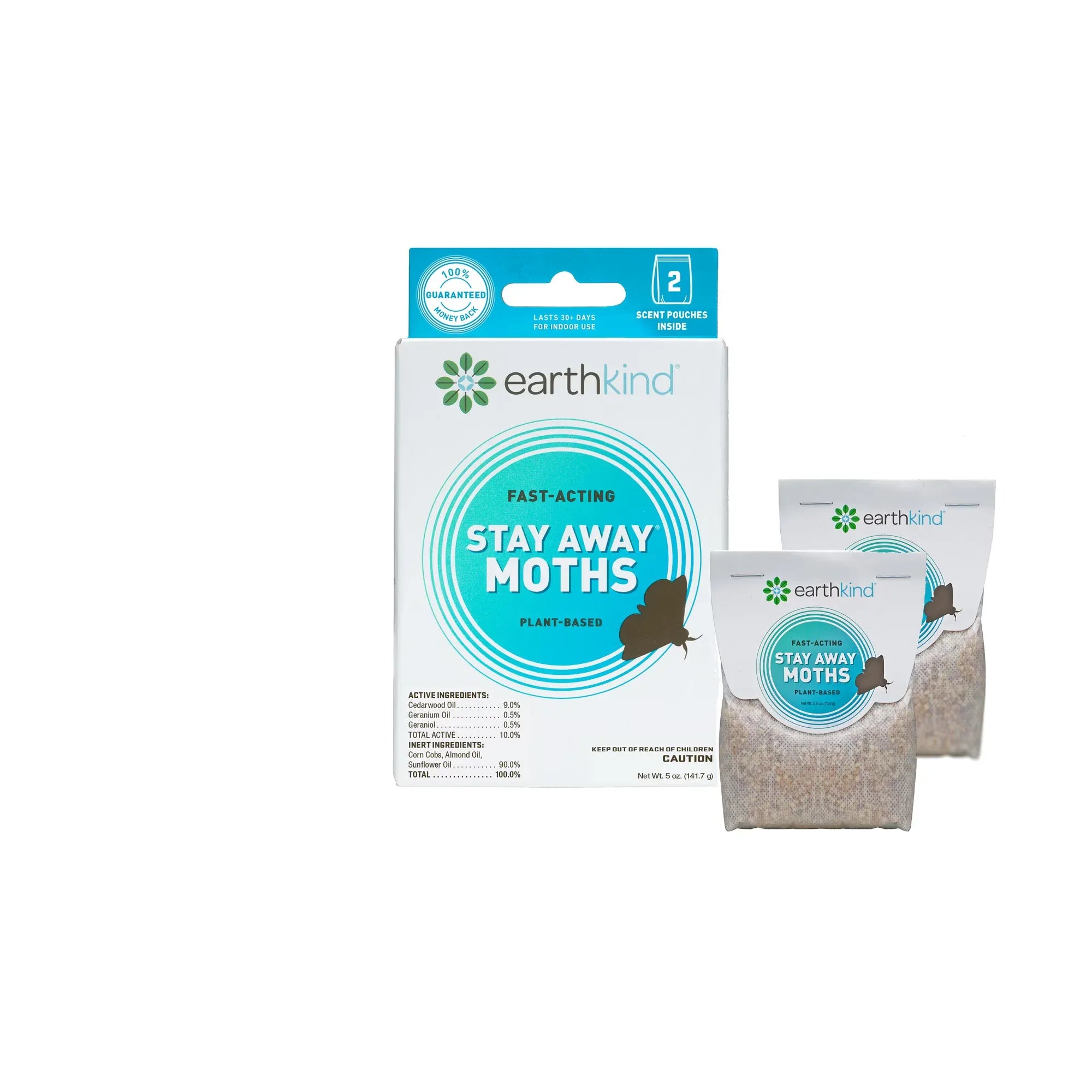 Wholesale Price with free shipping across the USA for Earthkind Stay Away Moth Natural Repellent, Pest Repellent, 5 oz., 2-Pack - Manji Distributors