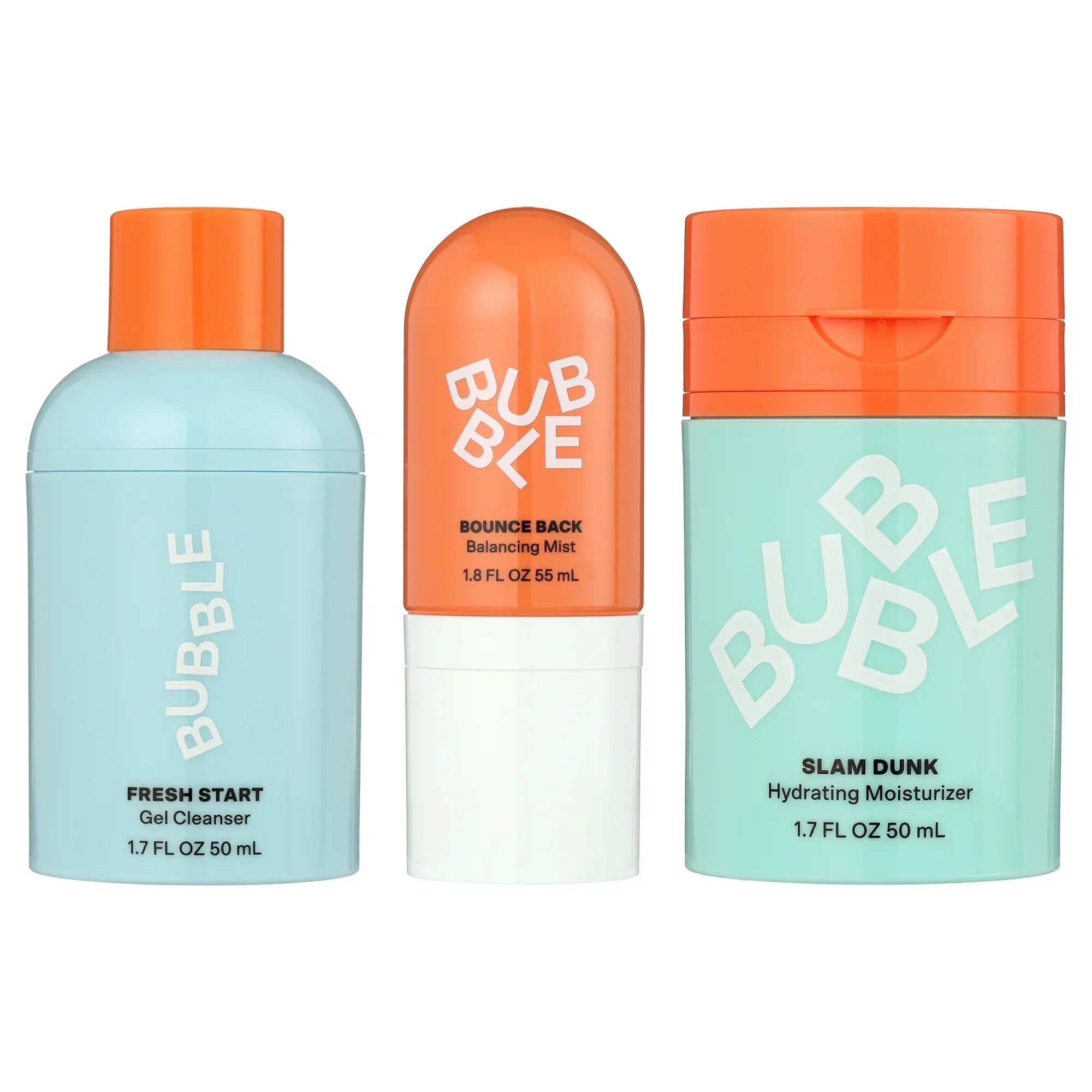 Wholesale Price with free shipping across the USA for Bubble Skincare 3-Step Hydrating Routine Bundle, for Normal to Dry Skin, Unisex, Set of 3 - Manji Distributors