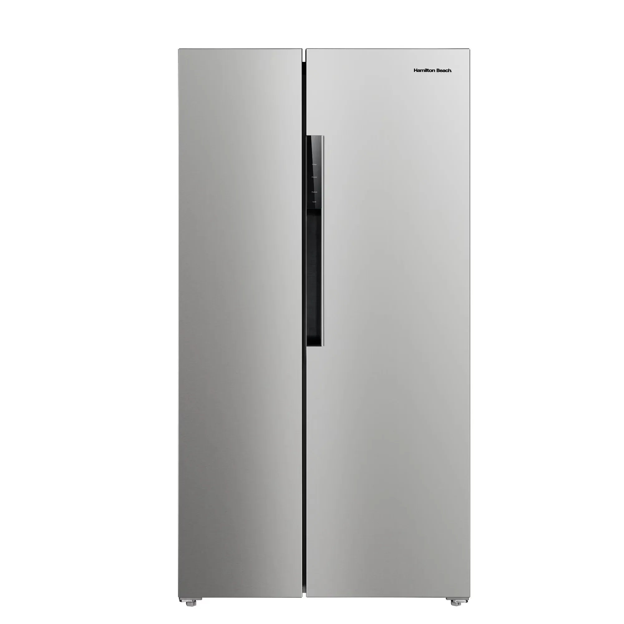 Wholesale Price with free shipping across the USA for Hamilton Beach 15.6 cu. Ft. Side by side Stainless Refrigerator - Manji Distributors