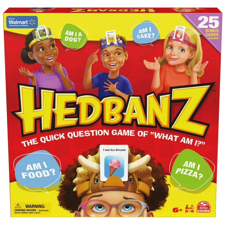 Wholesale Price with free shipping across the USA for Hedbanz 2nd Edition Picture Guessing Board Game with 25 Bonus Cards Walmart Exclusive - Manji Distributors