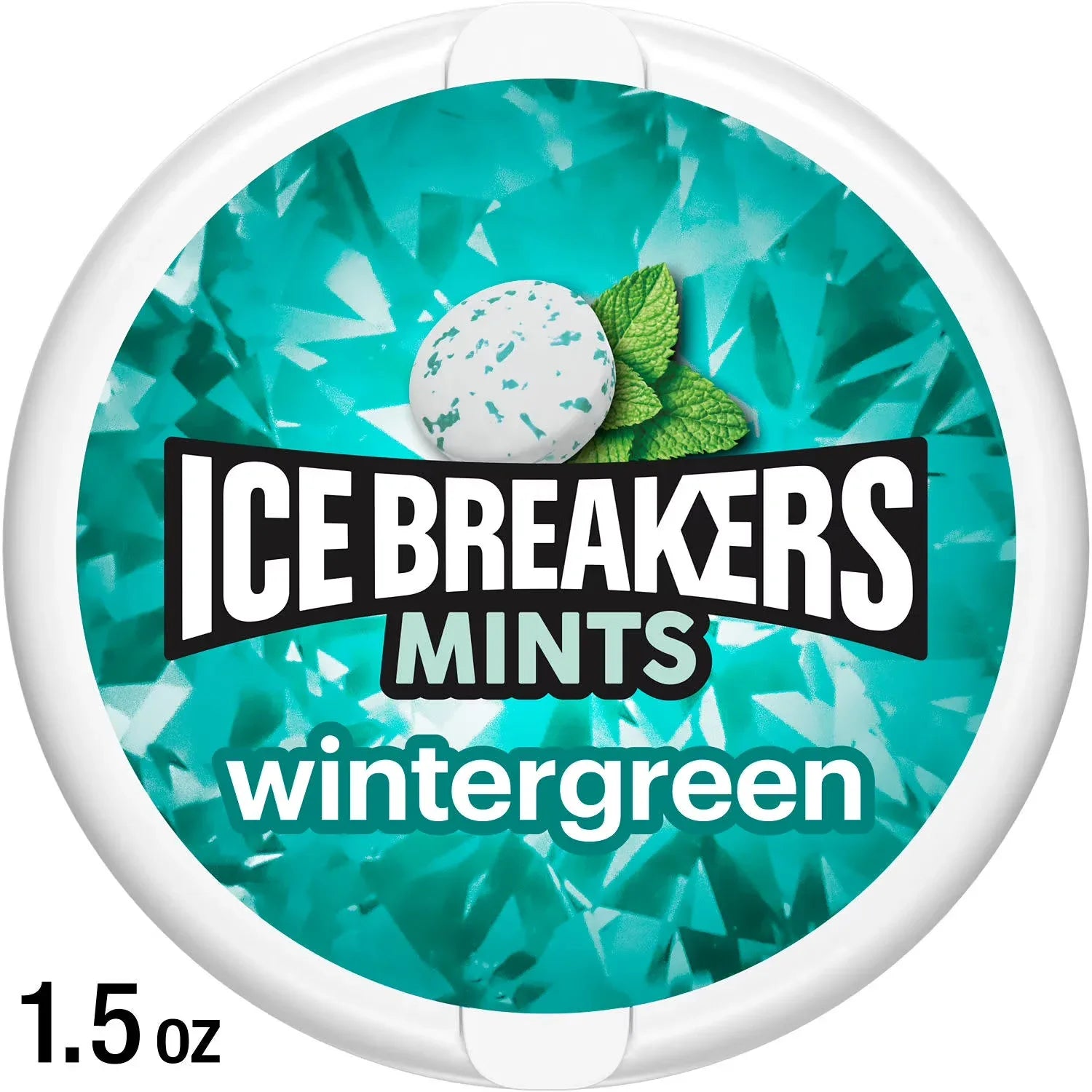 Wholesale Price with free shipping across the USA for Ice Breakers Wintergreen Sugar Free Mints, Tin 1.5 oz - Manji Distributors
