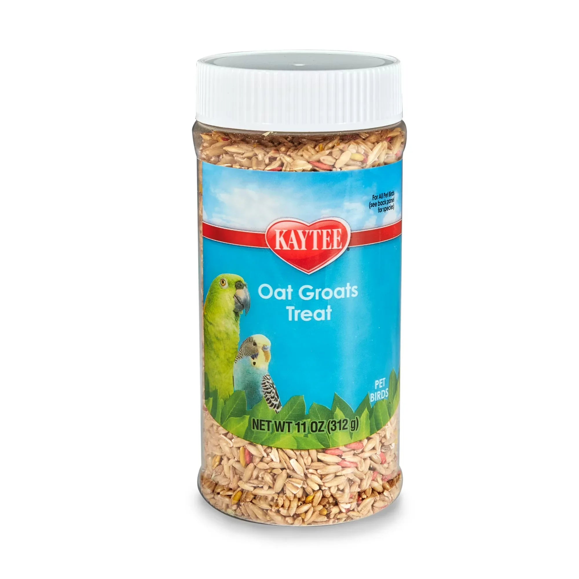 Wholesale Price with free shipping across the USA for Kaytee Oat Groats Treat Jar- All Pet Birds 11 Oz - Manji Distributors