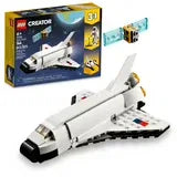 Wholesale Price with free shipping across the USA for LEGO Creator 3 in 1 Space Shuttle Building Toy for Kids, Creative Gift Idea for Boys and Girls Ages 6 and Up, Build and Rebuild this Space Shuttle Toy into an Astronaut Figure or a Spaceship, 31134 - Manji Distributors