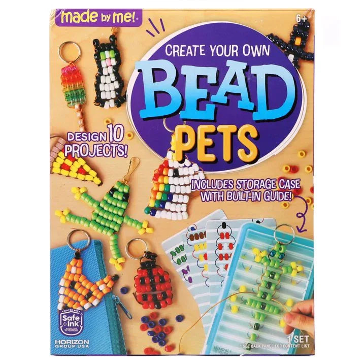 Wholesale Price with free shipping across the USA for Made By Me Create Your Own Bead Pets, Boys and Girls, Child, Ages 6+ - Manji Distributors