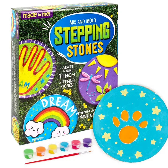Wholesale Price with free shipping across the USA for Made By Me Mix & Mold Stepping Stone Kit, Boys and Girls, Child, Ages 6+ - Manji Distributors