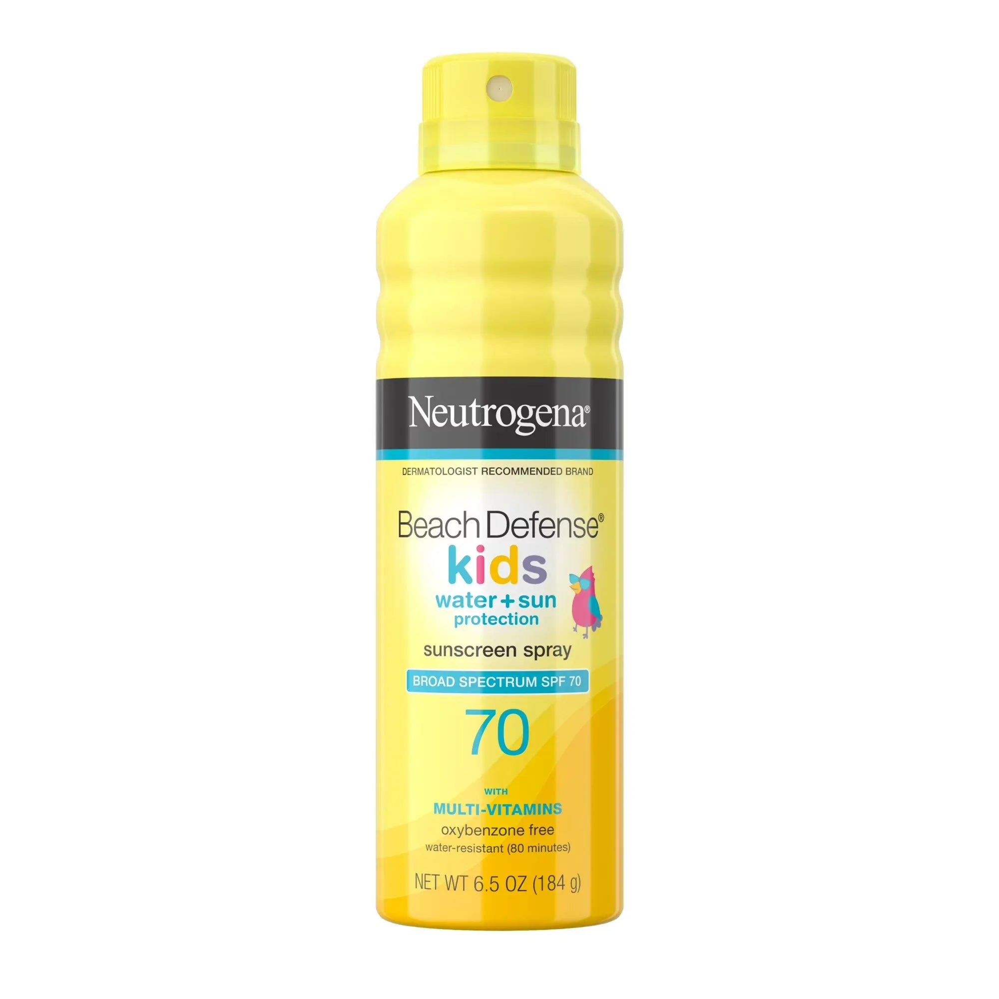 Wholesale Price with free shipping across the USA for Neutrogena Beach Defense Kids Sunscreen Spray, SPF 70, 6.5 fl oz - Manji Distributors