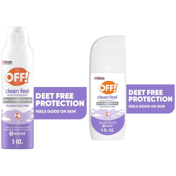 Wholesale Price with free shipping across the USA for OFF! CLEAN FEEL CAMP AEROSOL PICARIDIN 5OZ 1PK + OFF! CLEAN FEEL CAMP LIQUID SPRAY OFF PICARIDIN 4OZ 1PK - Manji Distributors