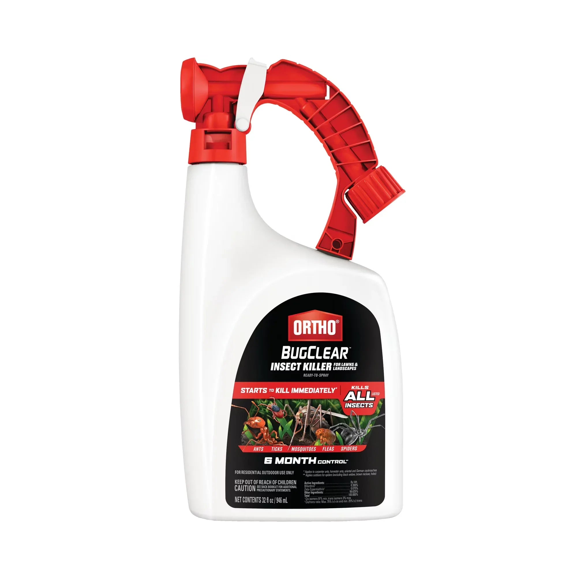 Wholesale Price with free shipping across the USA for Ortho BugClear Insect Killer for Lawns and Landscapes Ready-to-Spray, 32 oz. - Manji Distributors