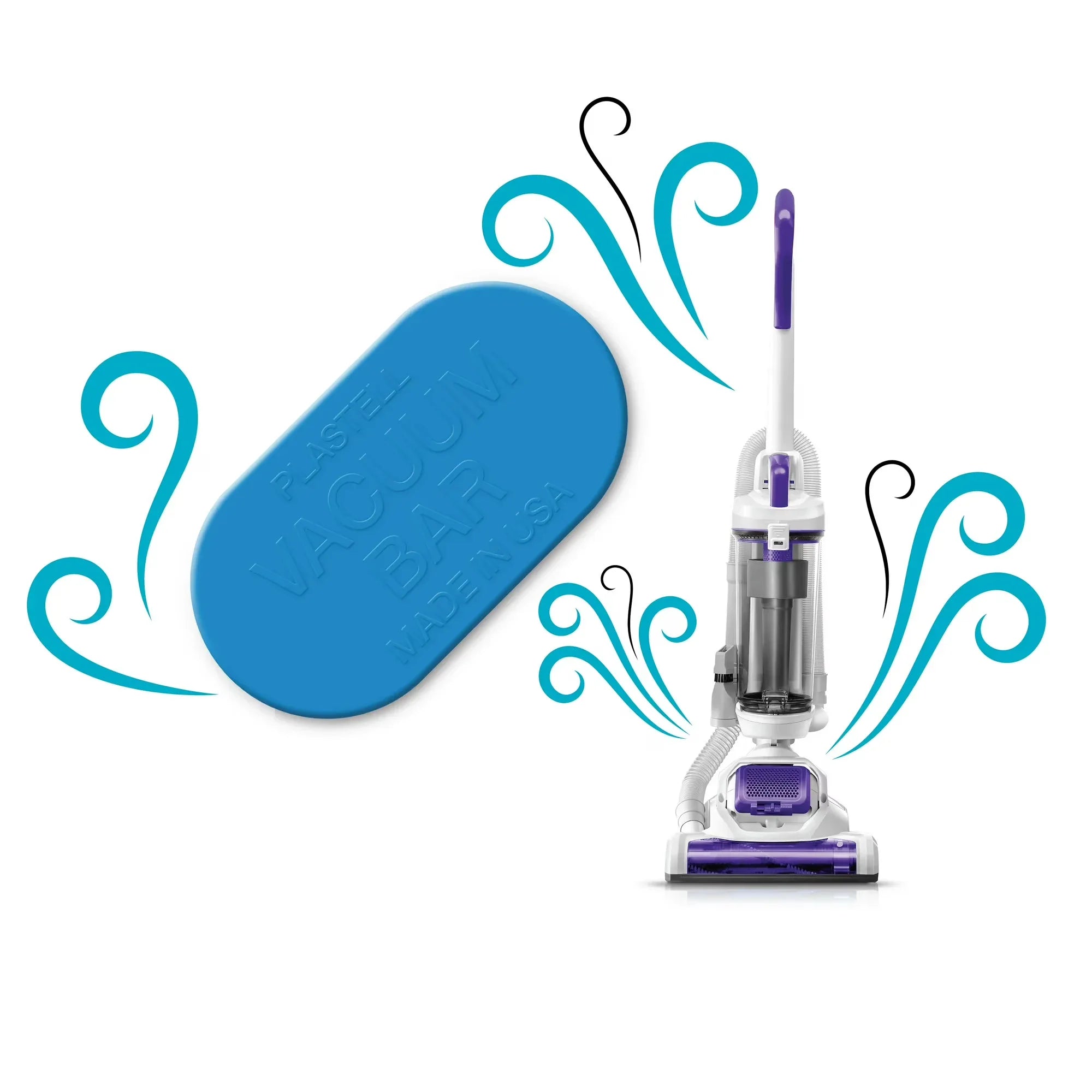 Wholesale Price with free shipping across the USA for PLASTELL VacScents Vacuum Air Freshener Bars, Fresh & Clean, 2 Pack - Manji Distributors