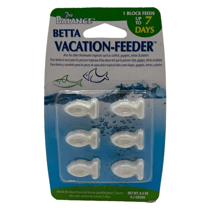 Wholesale Price with free shipping across the USA for Penn-Plax Betta Vacation Feeder - 7 Day Tablet Fish Food for Weekend Getaways - 6 per 1 Pack Small - Manji Distributors
