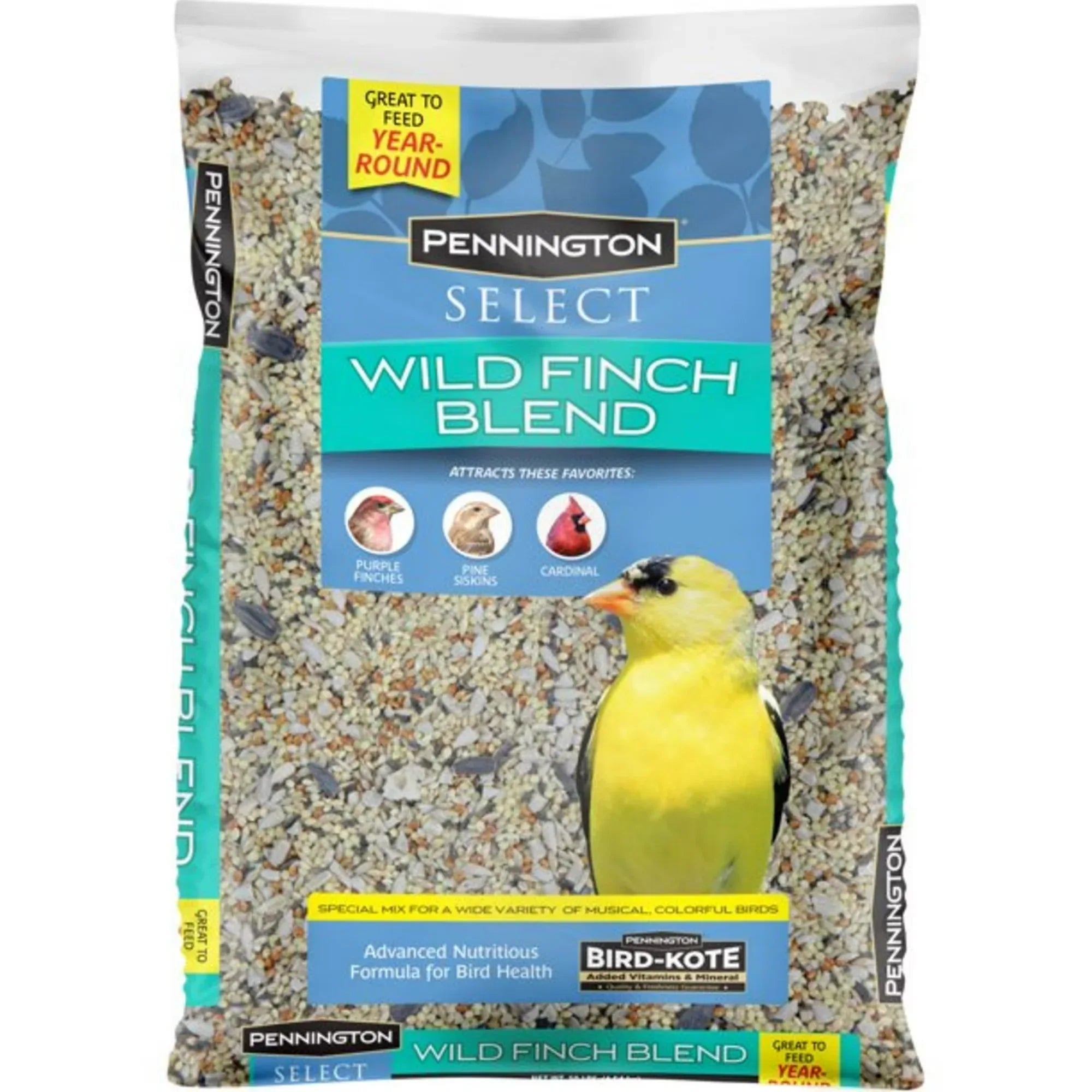 Wholesale Price with free shipping across the USA for Pennington Select Wild Finch Blend, Dry Wild Bird Seed and Feed, 10 lb., 1 Pack - Manji Distributors