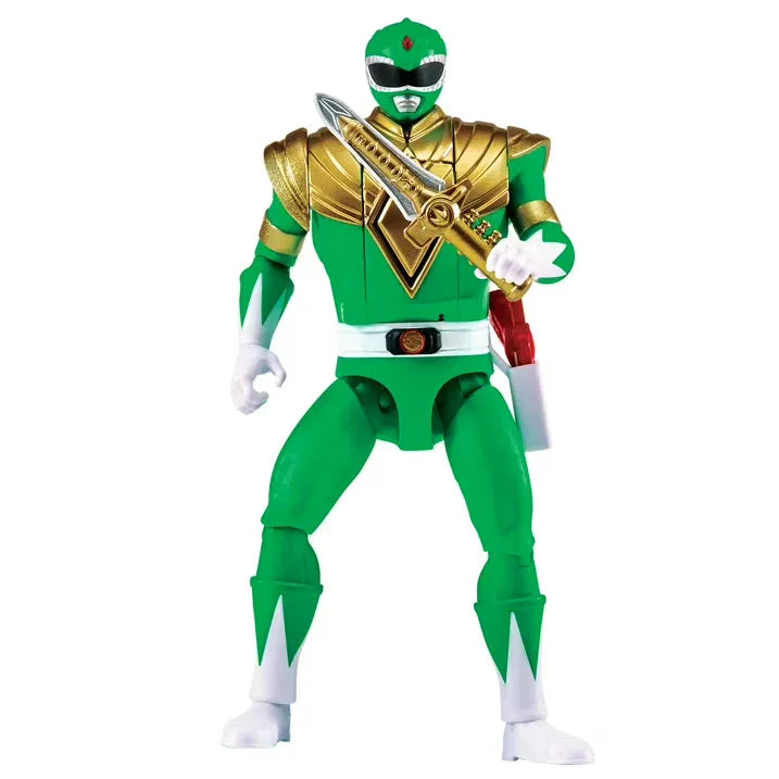 Wholesale Price with free shipping across the USA for Mighty Morphin Power Rangers: Re-Ignition - Auto-Morphin Green Ranger Action Figure by Playmates Toys - Manji Distributors