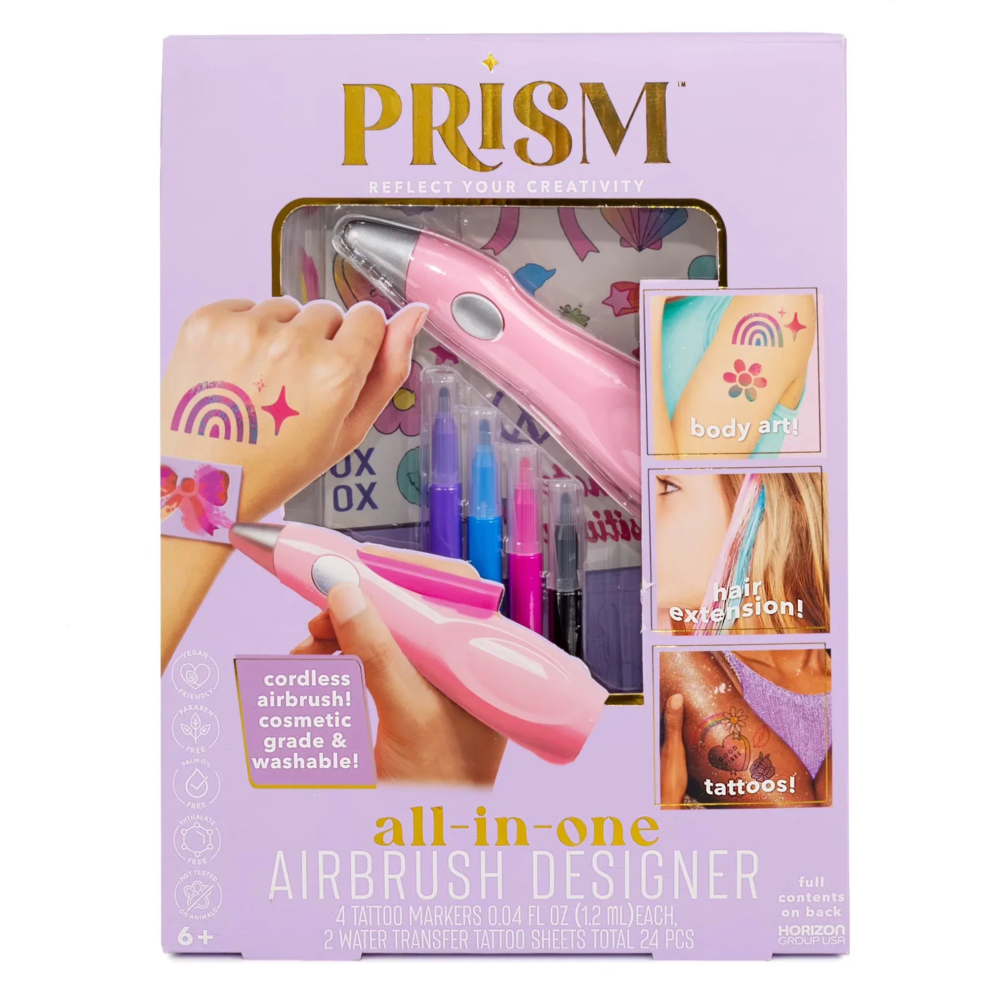 Wholesale Price with free shipping across the USA for Prism All-in-One Multicolor Airbrush Designer, Boys and Girls, Child, Ages 6+ - Manji Distributors