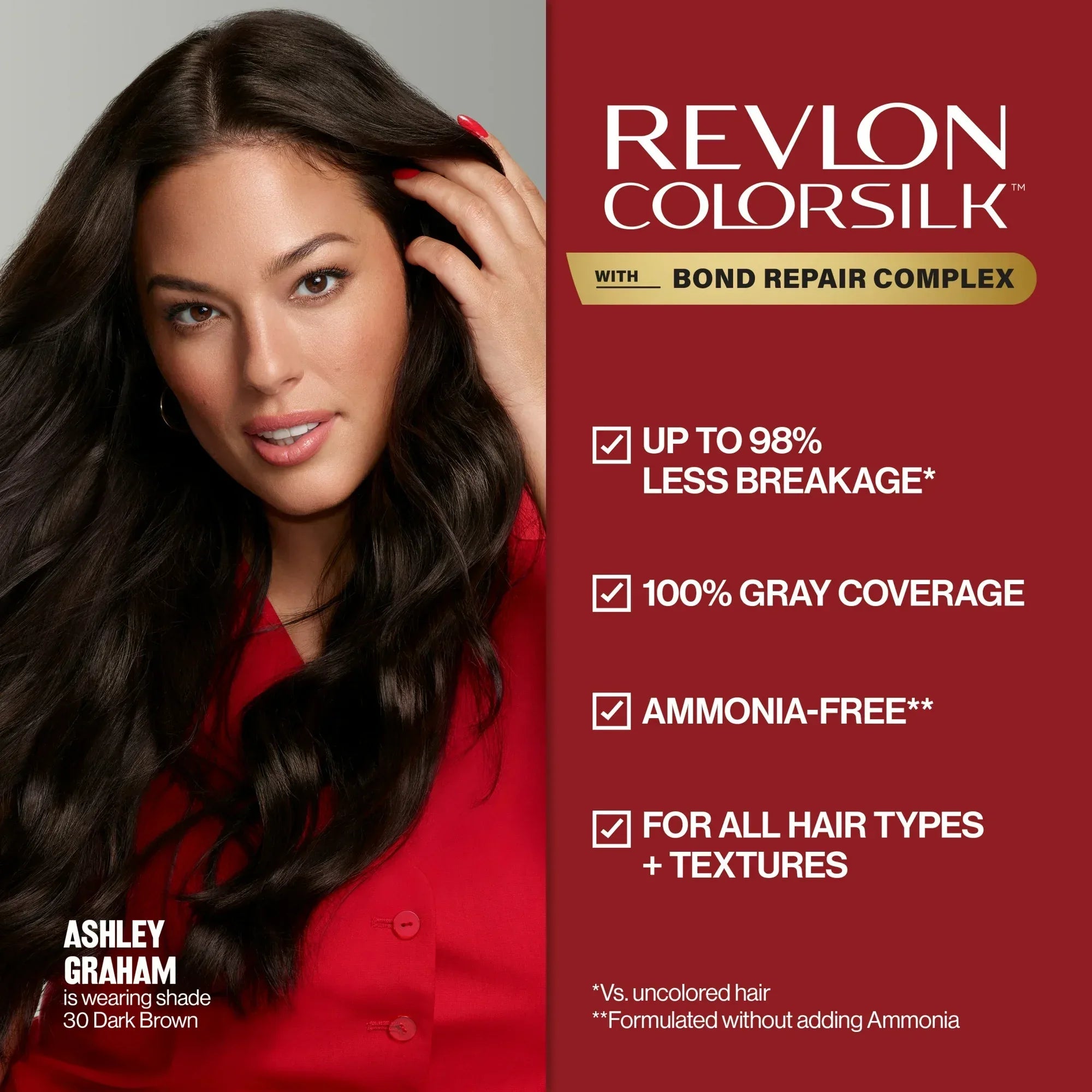 Wholesale Price with free shipping across the USA for Revlon ColorSilk Permanent Hair Color, Bond Repair Complex, 31 Dark Auburn, 1 pack - Manji Distributors