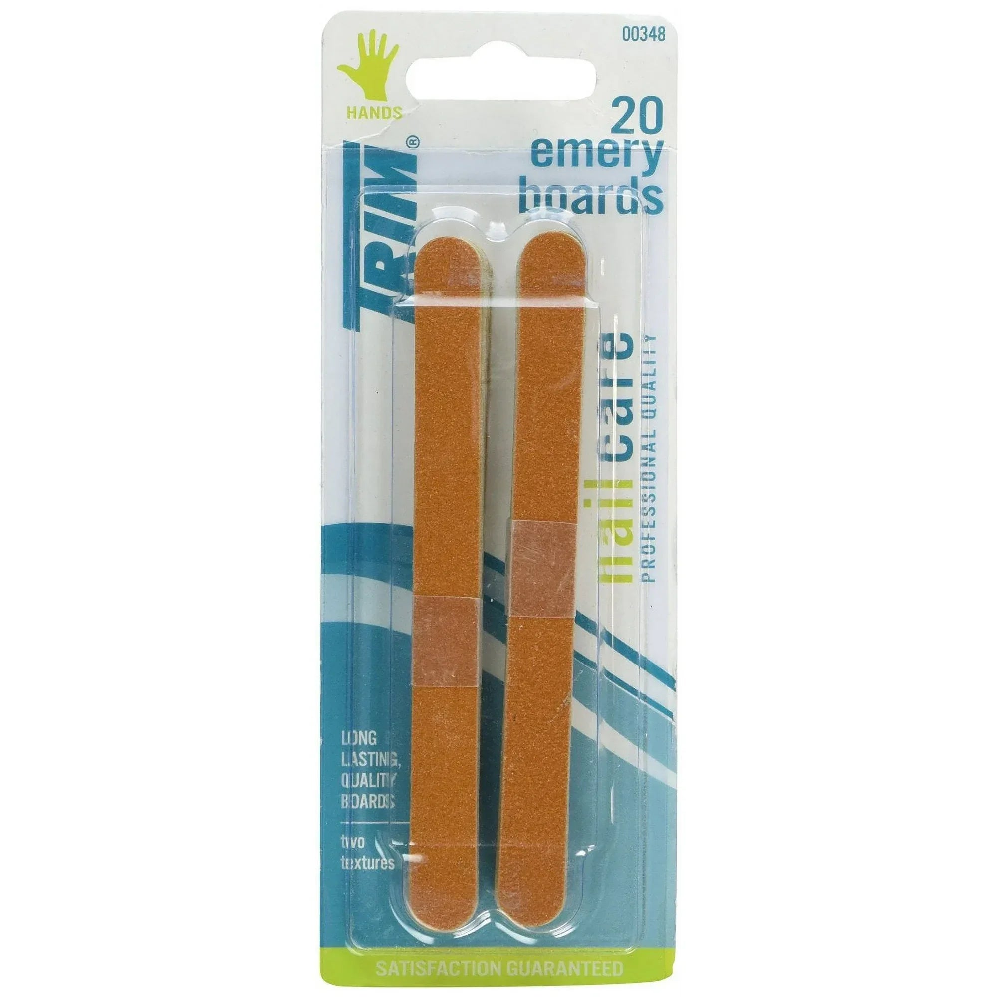 Wholesale Price with free shipping across the USA for Trim Nail Care Emery Boards, 20 Count - Manji Distributors