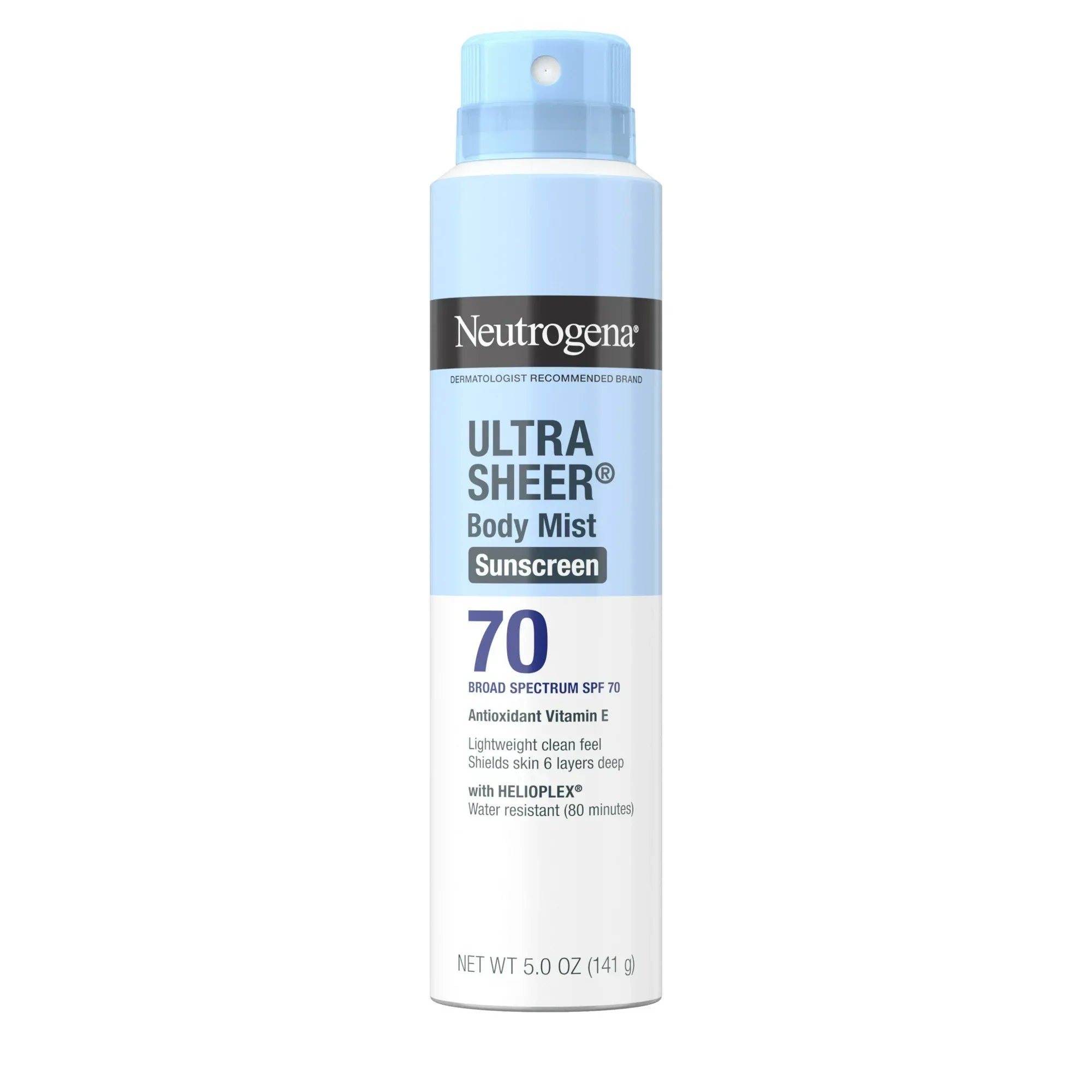 Wholesale Price with free shipping across the USA for (3 pack) Neutrogena Ultra Sheer Sunscreen Spray, Lightweight, SPF 70, 5 oz - Manji Distributors