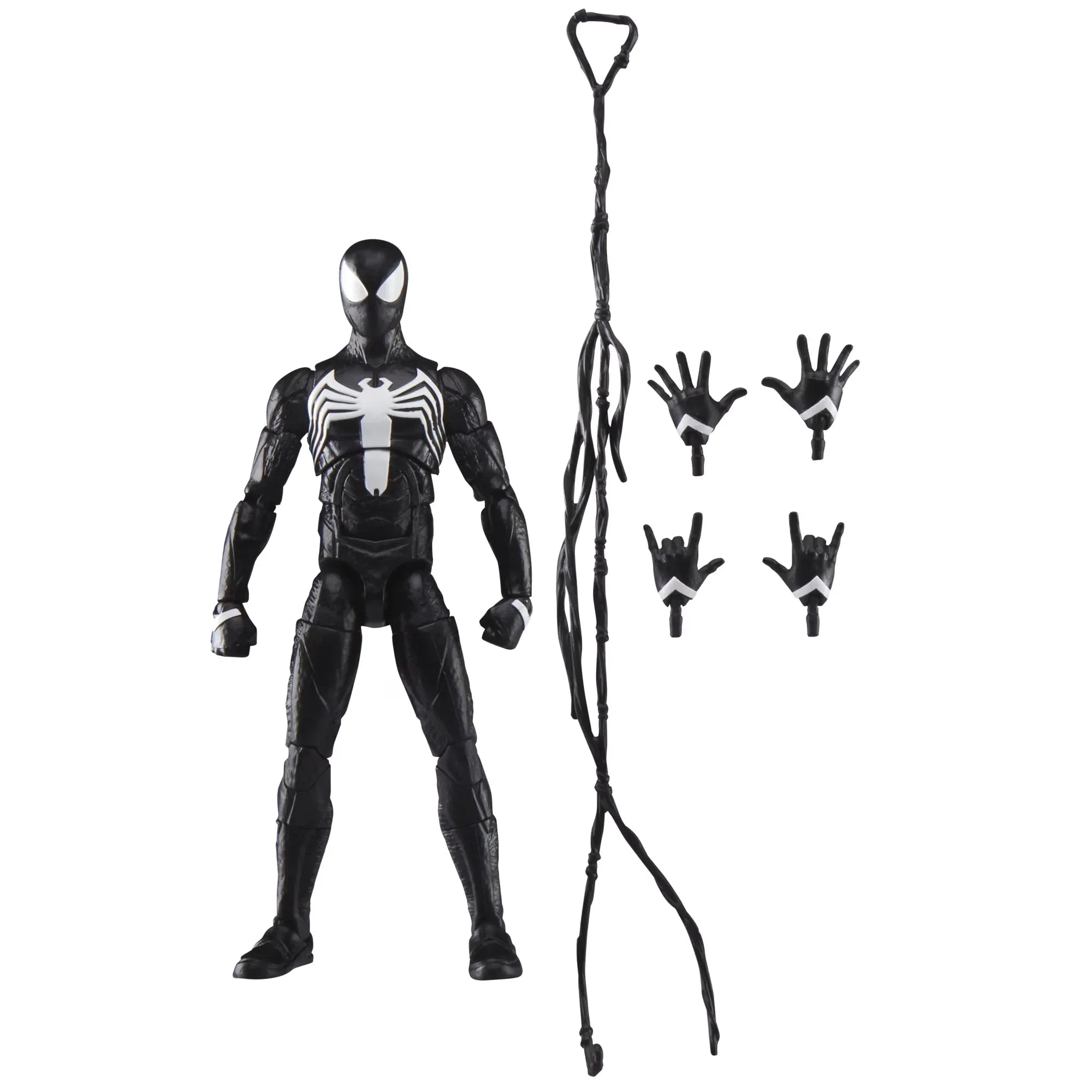 Wholesale Price with free shipping across the USA for Marvel Legends Series Spider-Man 2 Gamerverse Peter Parker Black Suit 6-Inch Action Figure - Manji Distributors