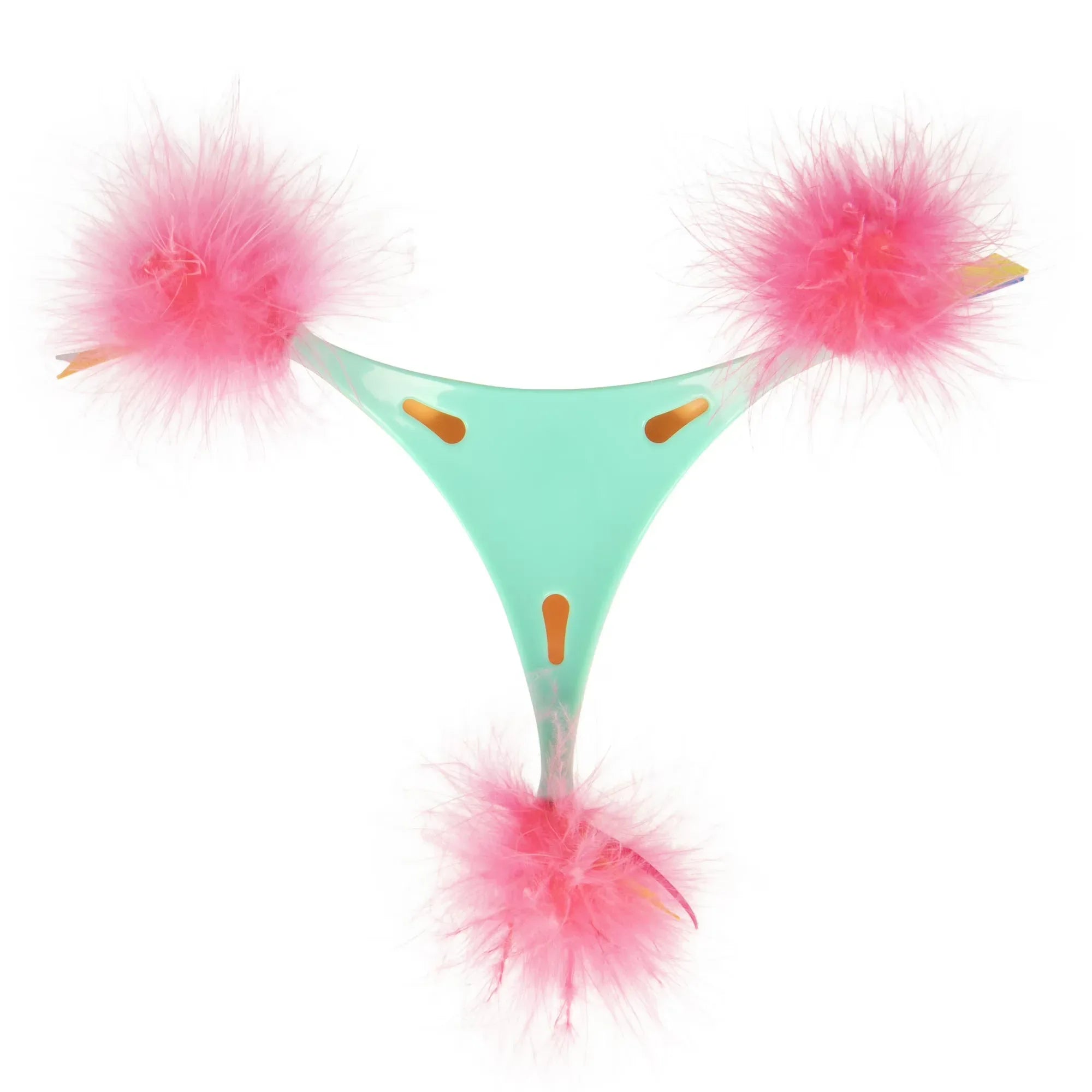 Wholesale Price with free shipping across the USA for SmartyKat Swat 'N Spin Interactive Cat Toy for Exercise & Stimulation, Medium, Blue - Manji Distributors