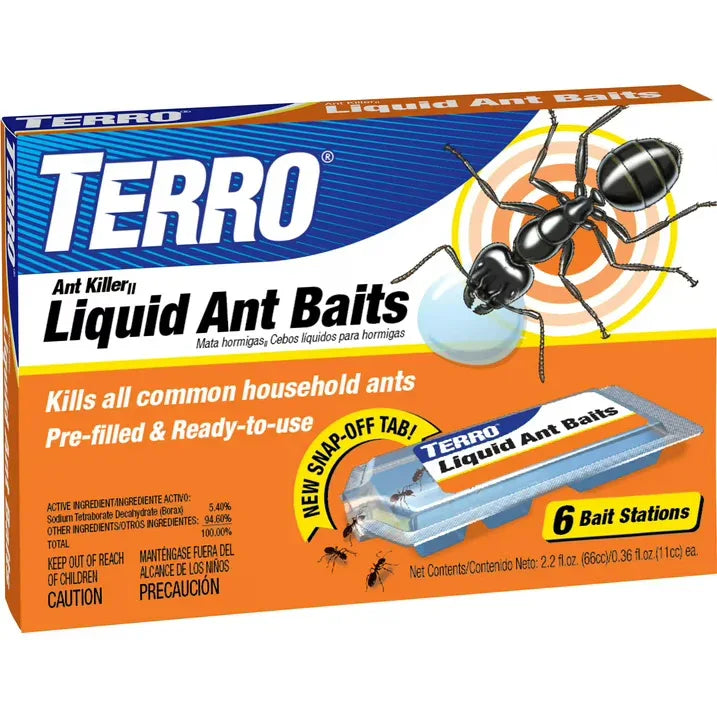 Wholesale Price with free shipping across the USA for TERRO Liquid Ant Baits - 6PK - Manji Distributors