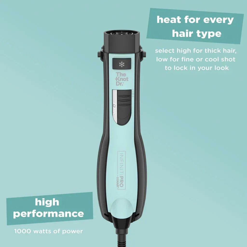 Wholesale Price with free shipping across the USA for Conair InfinitiPRO Knot Dr. All-in-One Medium Oval Hot Air Brush - Manji Distributors