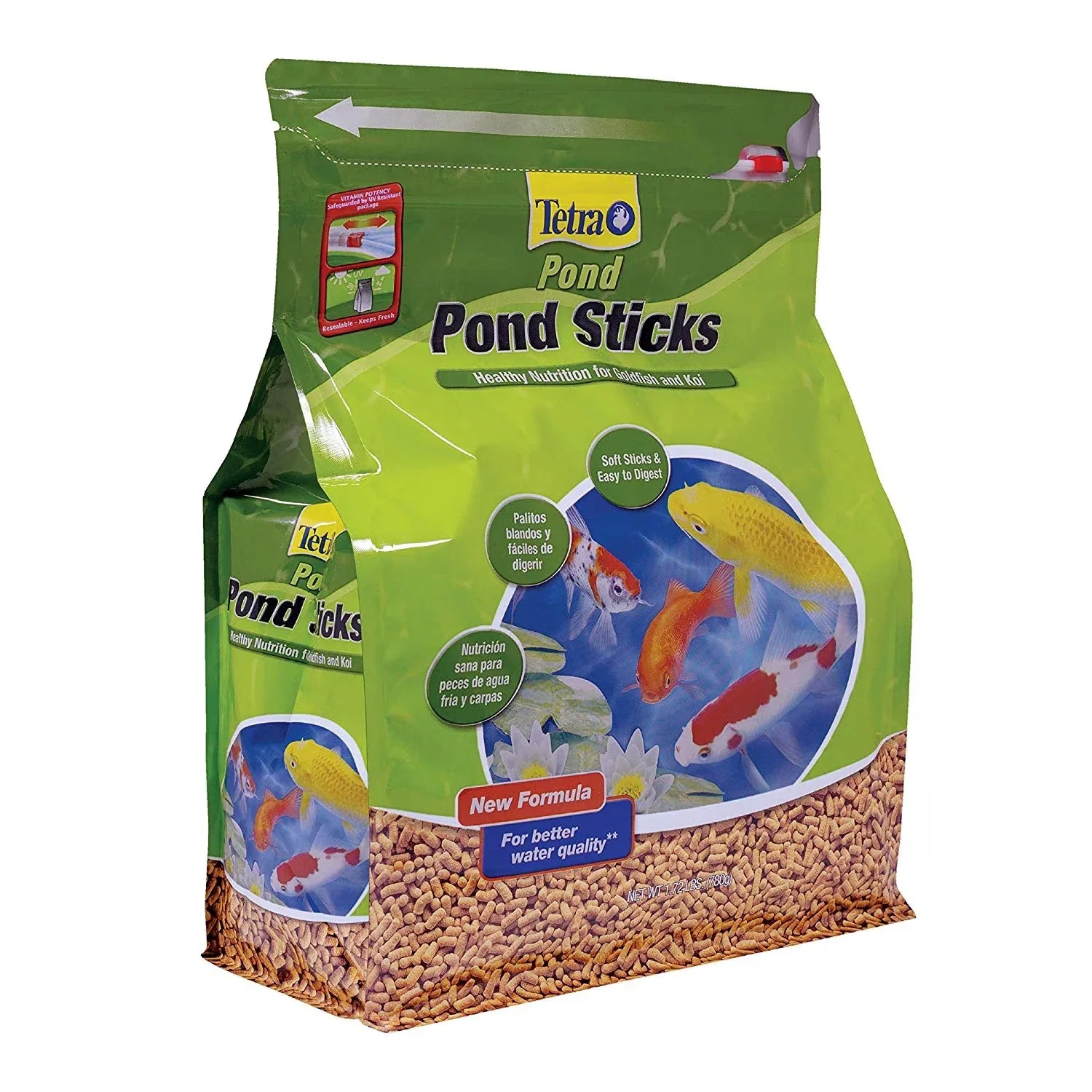 Wholesale Price with free shipping across the USA for Tetra Pond Sticks 1.72 Pounds, Pond Fish Food, For Goldfish and Koi - Manji Distributors