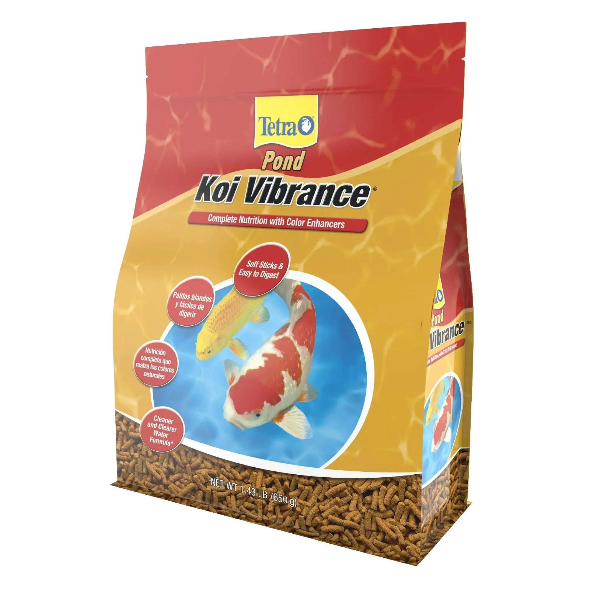 Wholesale Price with free shipping across the USA for Tetra Pond Koi Vibrance Color Enhancing Floating Pond Fish Food, 1.43 lb - Manji Distributors