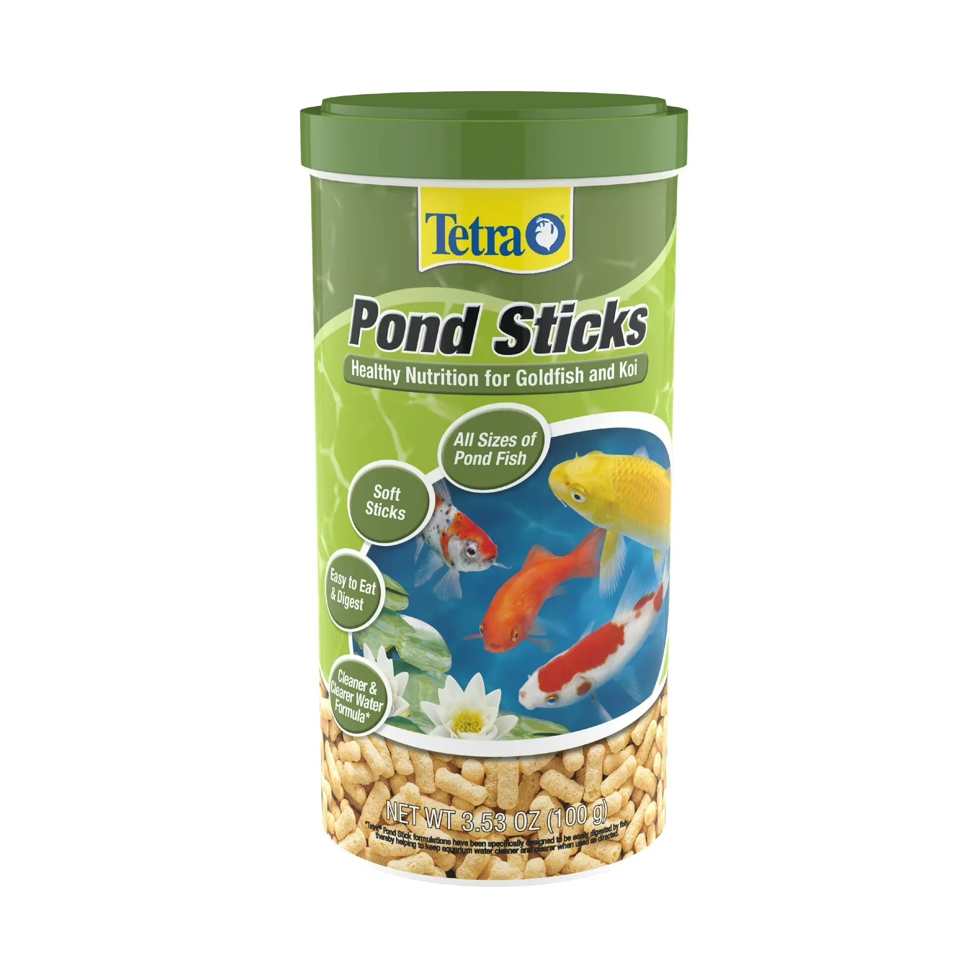 Wholesale Price with free shipping across the USA for TetraPond Sticks Pond Fish Food for Goldfish And Koi, 3.53 oz - Manji Distributors