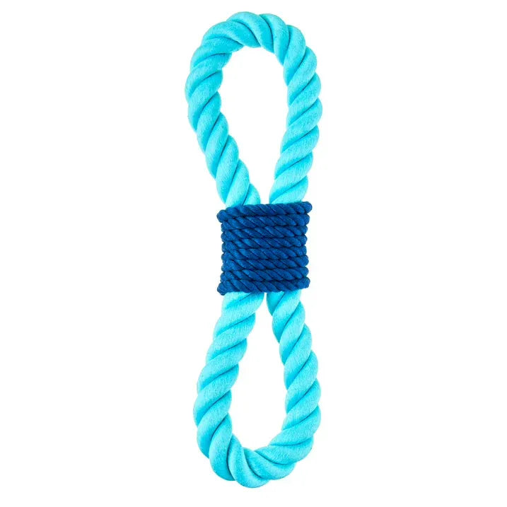 Wholesale Price with free shipping across the USA for Vibrant Life Chomp and Tug Buddy Rope Dog Toy, Chewable - Manji Distributors