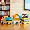 Wholesale Price with free shipping across the USA for LEGO DUPLO Town Truck & Tracked Excavator Construction Vehicle 10931 Toy for Toddlers 2 - 4 Years Old Girls & Boys, Fine Motor Skills Development - Manji Distributors