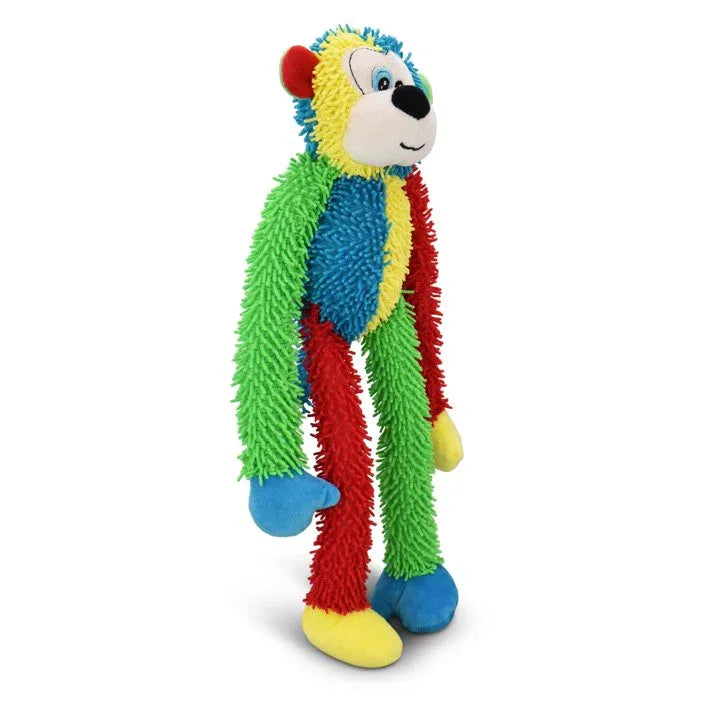 Wholesale Price with free shipping across the USA for Vibrant Life Multicrew Monkey Plush Dog Toy, Six Squeakers, 18