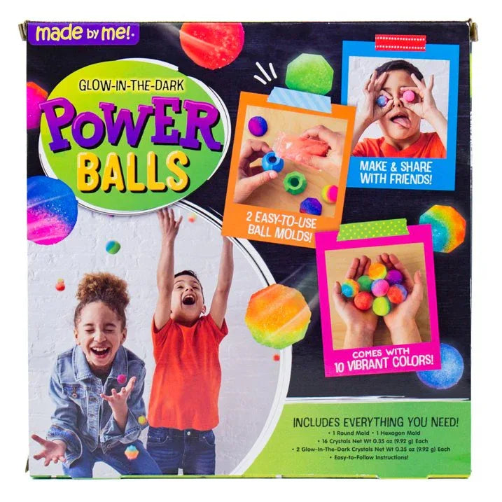 Wholesale Price with free shipping across the USA for Made By Me Glow-in-the-Dark Power Balls Craft Kit, Child, Ages 6+ - Manji Distributors