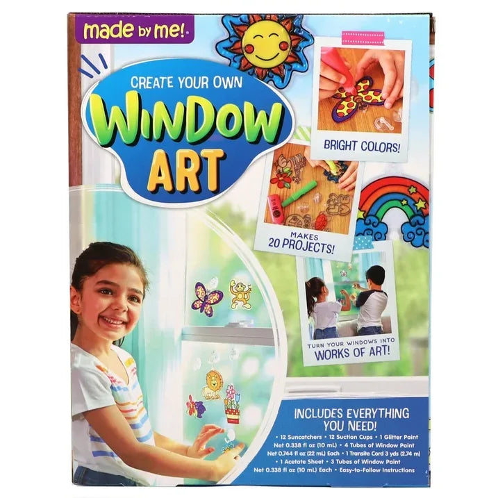 Wholesale Price with free shipping across the USA for Made By Me Create Your Own Multicolor Window Art, Art & Craft Kits, Child, Ages 6+ - Manji Distributors
