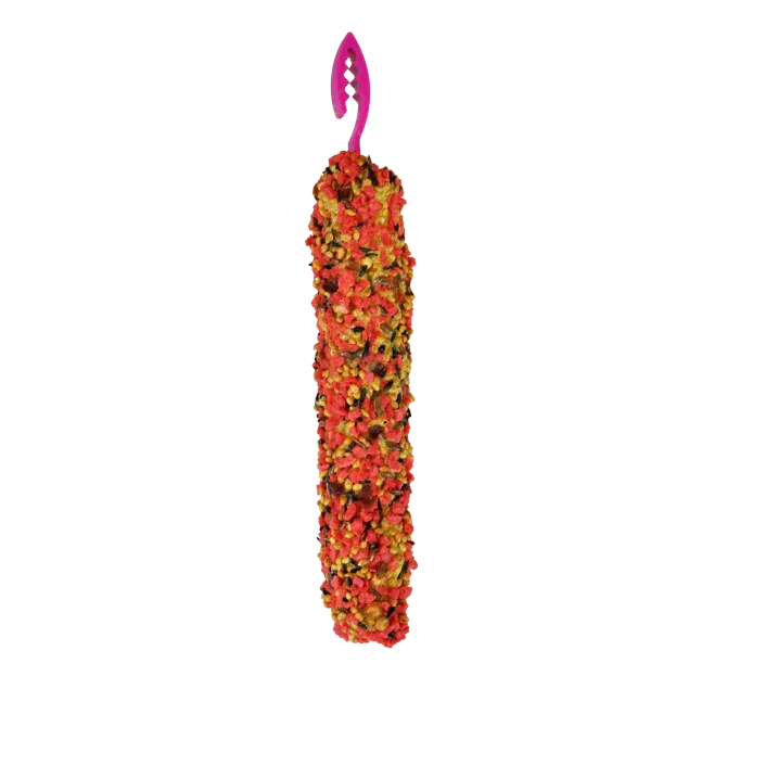 Wholesale Price with free shipping across the USA for (2 pack) A&E Cage Co Smakers Parakeet Strawberry Treat Sticks, 12 Count Display - Manji Distributors