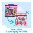 Wholesale Price with free shipping across the USA for MEGA BLOKS Fisher-Price Toy Blocks Big Building Bag with Storage (80 Pieces) for Toddler, Pink - Manji Distributors