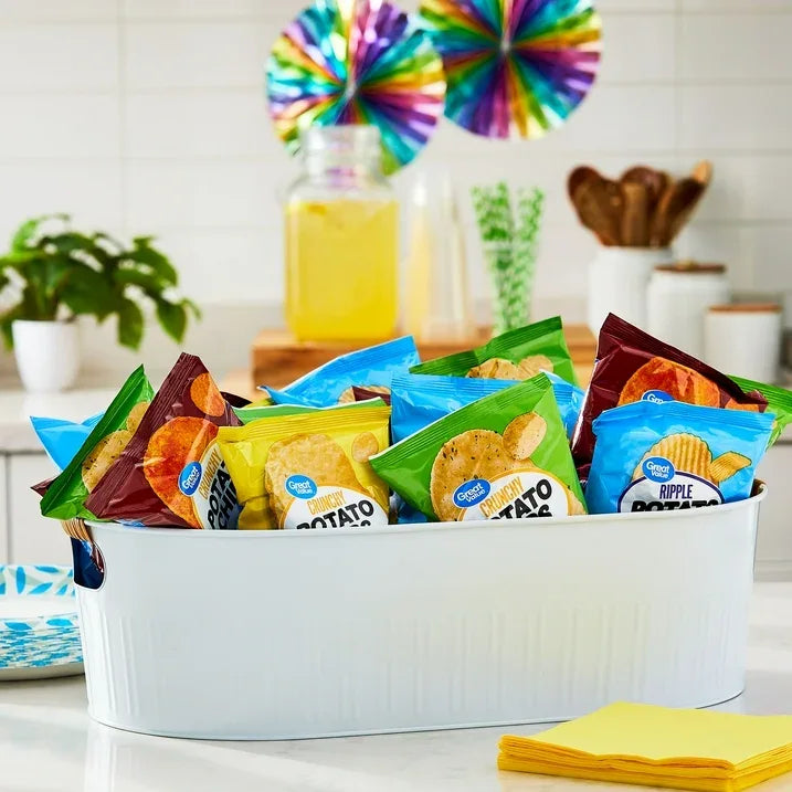 Wholesale Price with free shipping across the USA for Great Value Classic Chips Variety Pack, 1 oz, 20 Count - Manji Distributors