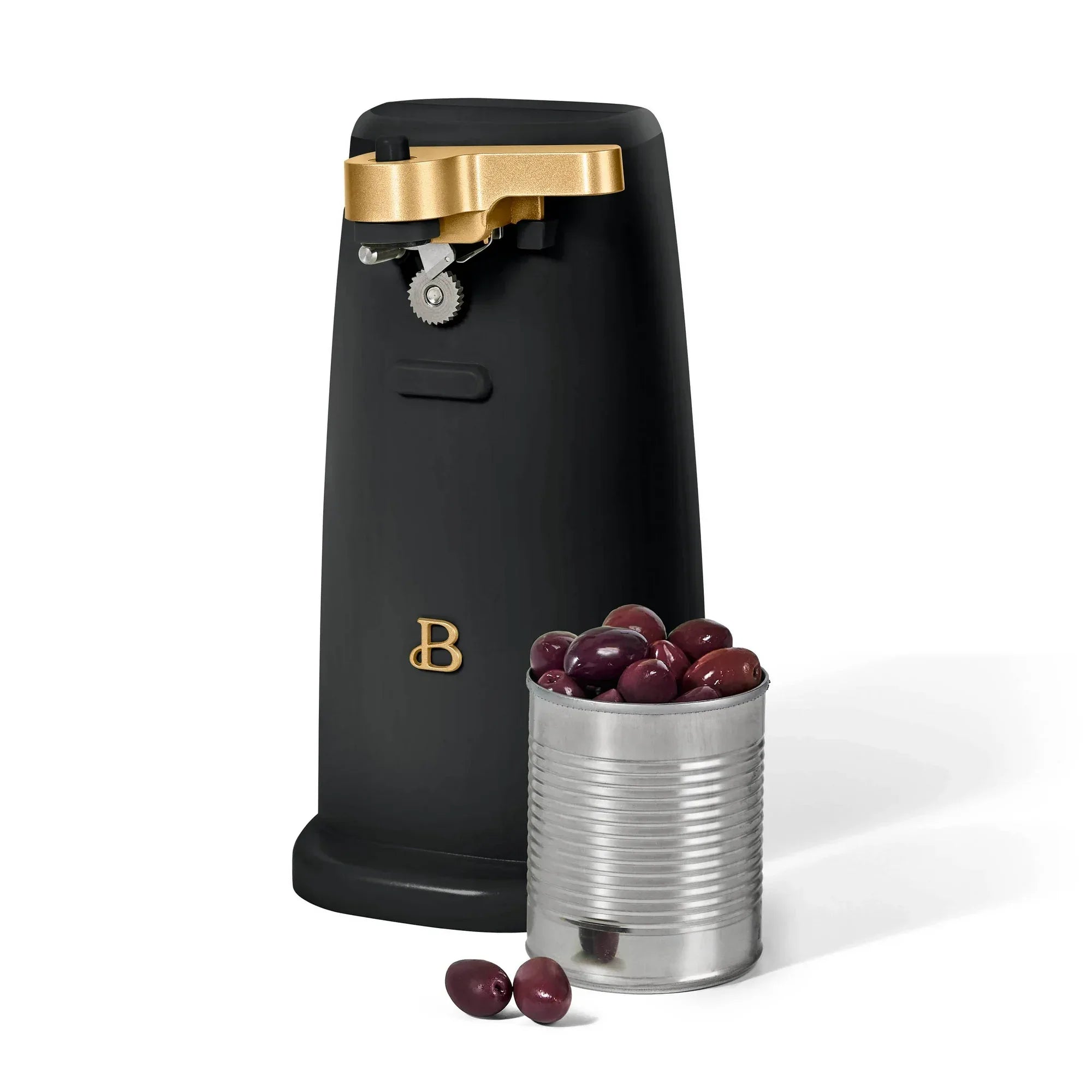 Wholesale Price with free shipping across the USA for Beautiful Easy-Prep Electric Can Opener, Black Sesame by Drew Barrymore - Manji Distributors