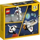 Wholesale Price with free shipping across the USA for LEGO Creator 3 in 1 Space Shuttle Building Toy for Kids, Creative Gift Idea for Boys and Girls Ages 6 and Up, Build and Rebuild this Space Shuttle Toy into an Astronaut Figure or a Spaceship, 31134 - Manji Distributors
