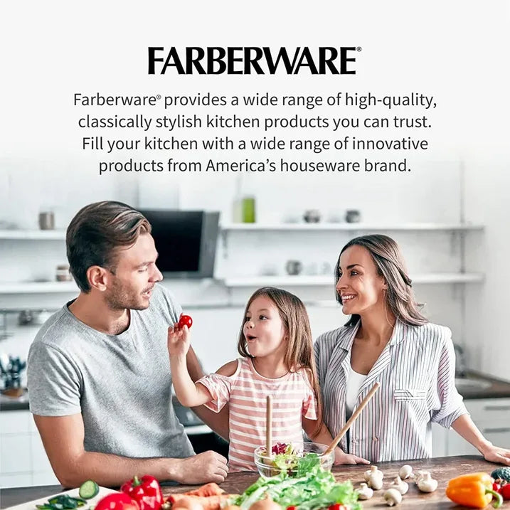 Wholesale Price with free shipping across the USA for Farberware Edgekeeper Classic 6-inch Cleaver Knife with Black Self-Sharpening Sleeve and Handle - Manji Distributors