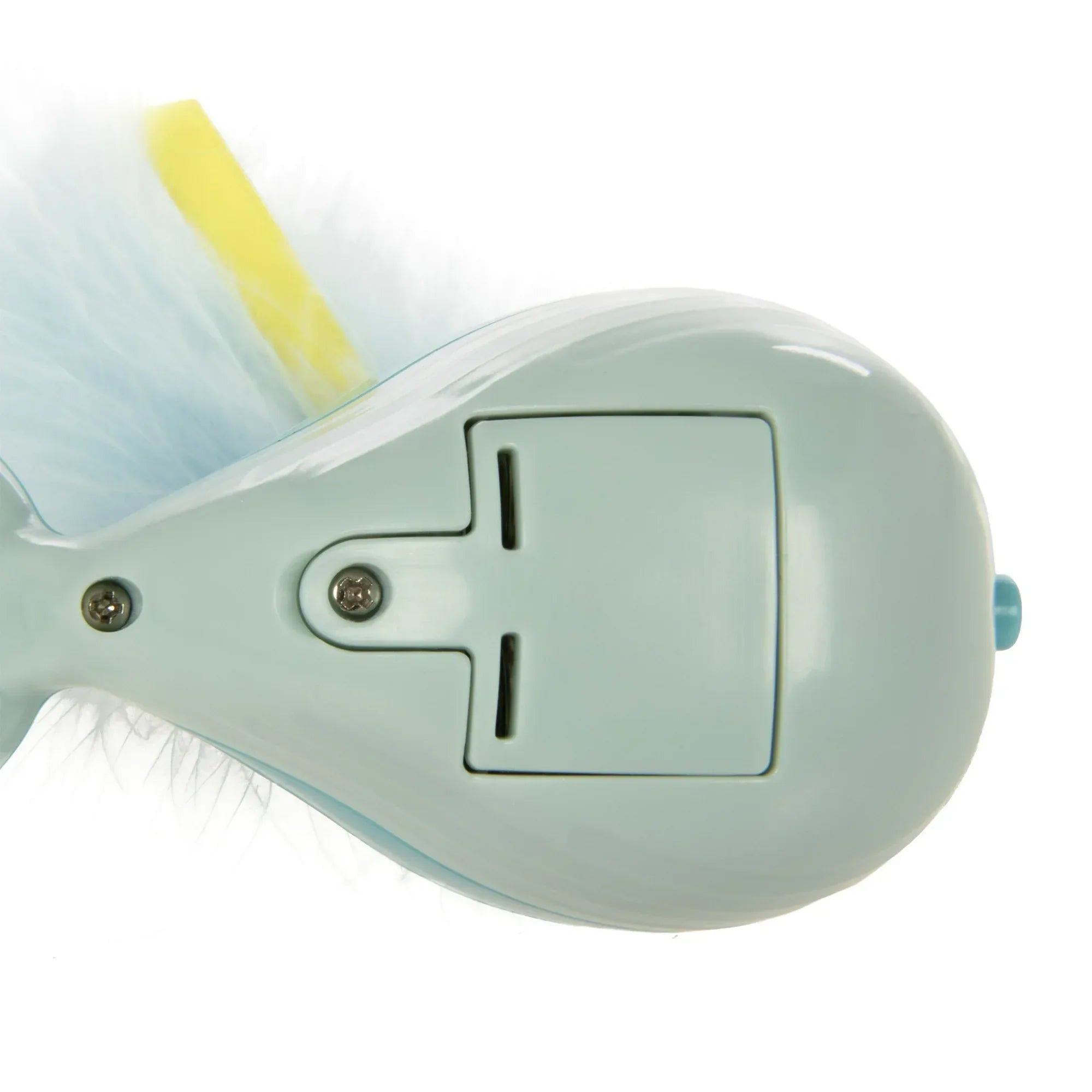 Wholesale Price with free shipping across the USA for SmartyKat Spout 'N Spin Motion Cat Toy with Twirling Feathers & Ribbons, Blue Whale - Manji Distributors